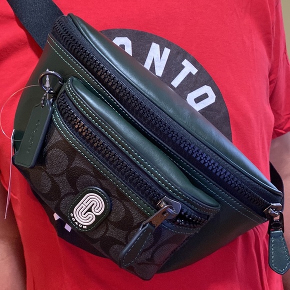 SOLD Coach Belt bag in colorblock - Picture 10 of 10